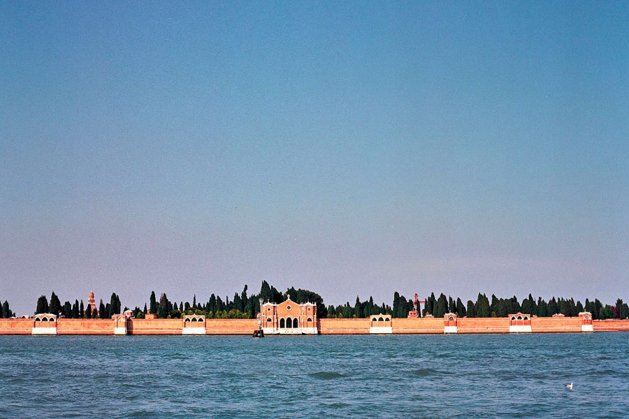 View of Murano from the Venetian Lagoon.
